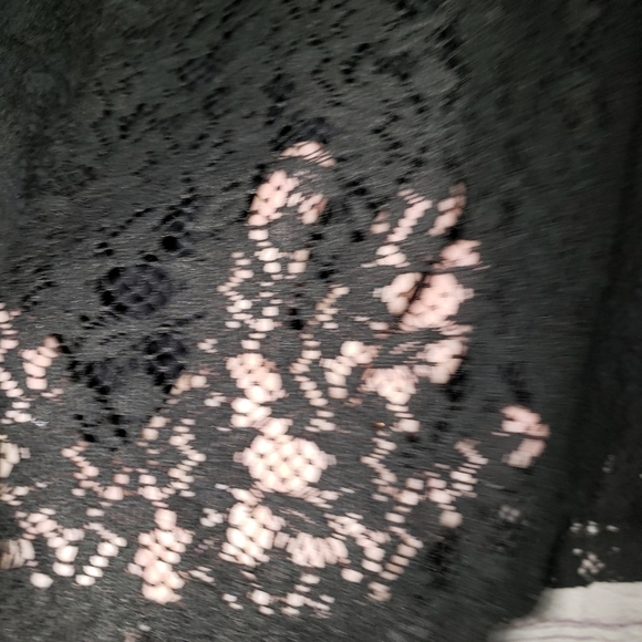 🧡𝅺TOPSHOP Lace Crop Top - Picture 3 of 6